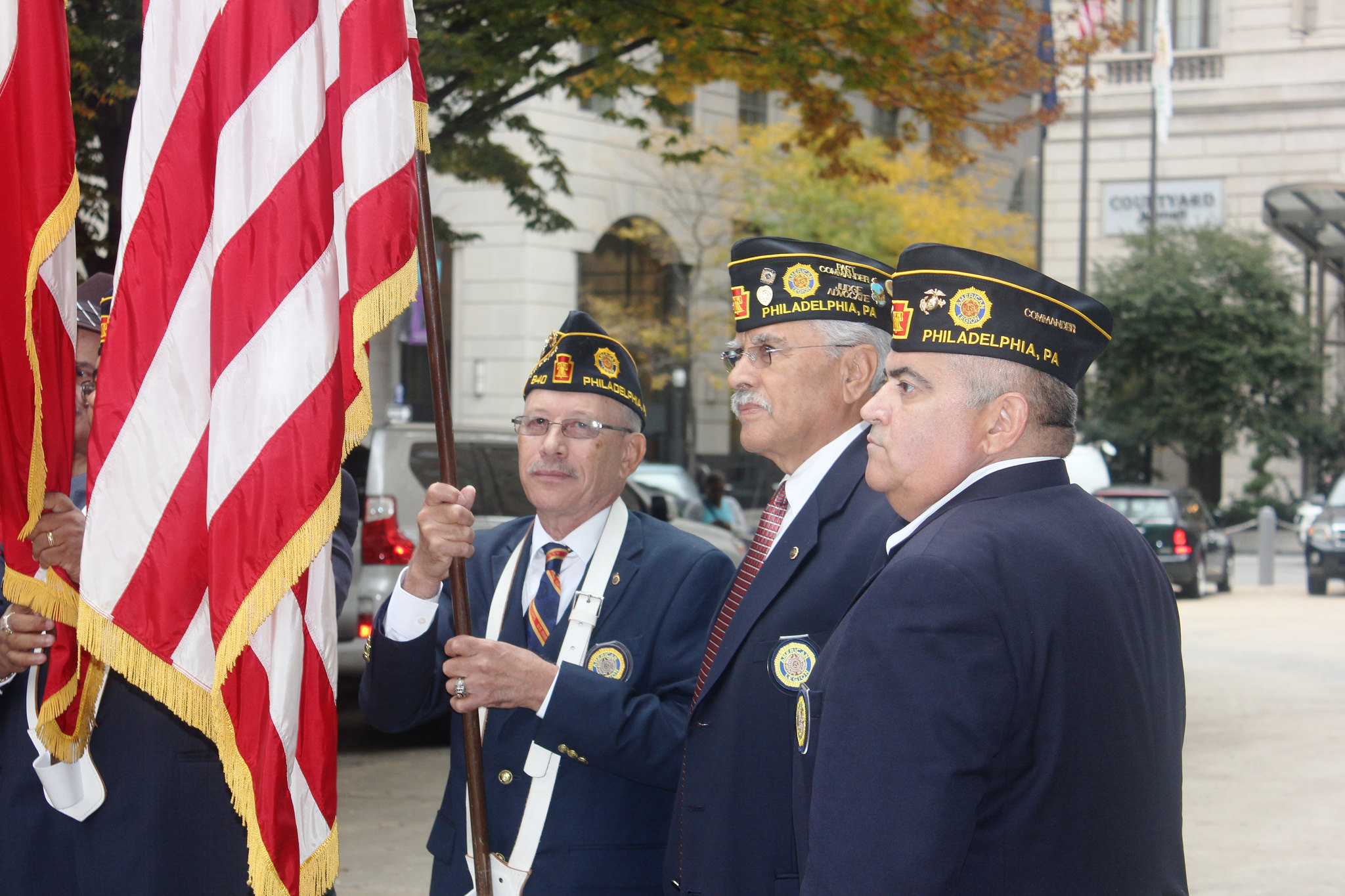 Photos from Medal Ceremony & Philadelphia Veteran Parade Announcement